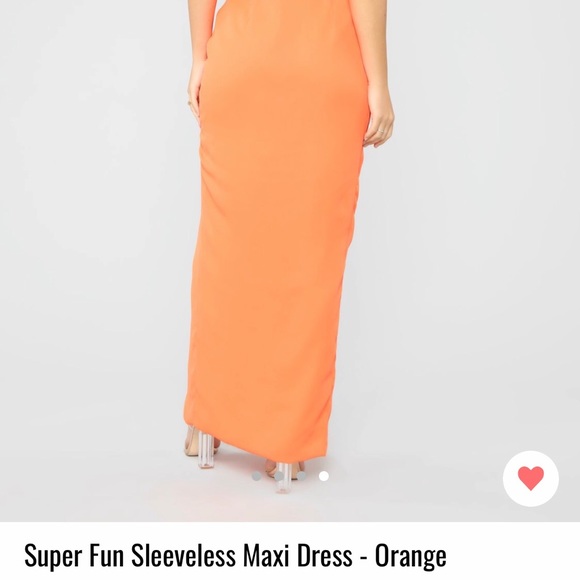 🧡Fashion Nova Sleeveless Maxi Dress🧡 - Picture 4 of 7